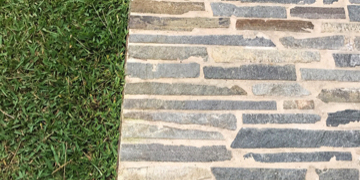 Stone pathway in the garden, Central Coast